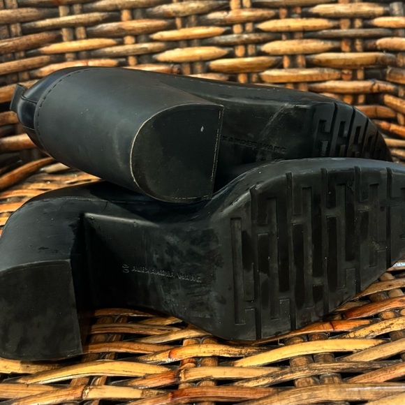 Alexander Wang Black Chunky Heel Lace-Up Shoes in size 9.5/40. Great condition - Picture 7 of 12